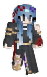 cinderella and mako Minecraft skin — Classic model — first worn by Sweetpsychokitty