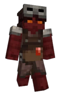 Front of Rageshort's skin
