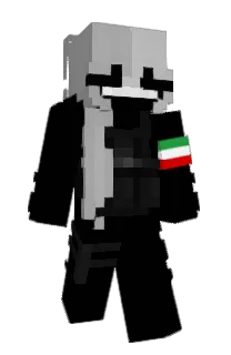 Front of Meleer's skin