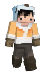 armadillo and zeus Minecraft skin — Classic model