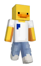a_retro's Minecraft skin wearing the 15th Anniversary cape