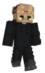 xavisa_uwu's Minecraft skin wearing the Aurora cape