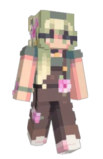 Front of Floraey's skin