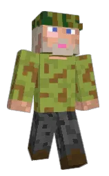 FireGoat13's Minecraft skin wearing the Migrator cape
