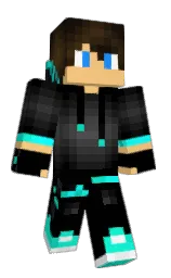 Axxiy's Minecraft skin wearing the Minecraft Experience cape