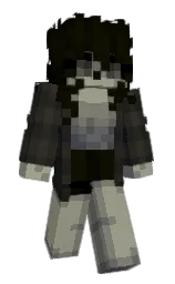NatzuMilkShake's Minecraft skin wearing the Migrator cape
