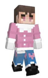 callmel1en's Minecraft skin wearing the Cherry Blossom cape