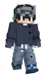 oxford blue and bermuda gray Minecraft skin — Classic model