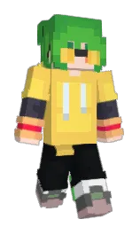 energy yellow and apple Minecraft skin — Slim model — first worn by GammaSketch