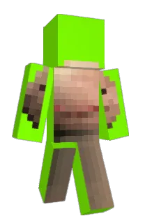 Front of Minecraft skin
