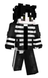 chocomintt's Minecraft skin wearing the Cherry Blossom cape