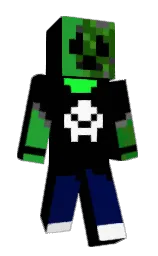 black and stratos Minecraft skin — Classic model
