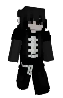 Front of Aliea's skin
