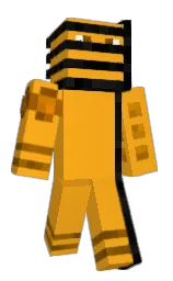 ajsthegamer's Minecraft skin wearing the Migrator cape