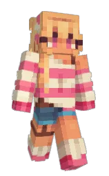 sidecar and black Minecraft skin — Slim model
