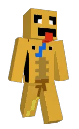 tulip tree and old gold Minecraft skin — Classic model