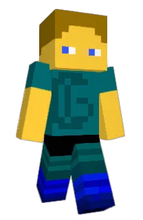 Front of CraftGrind's skin