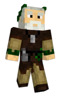 Front of Jackobrine's skin