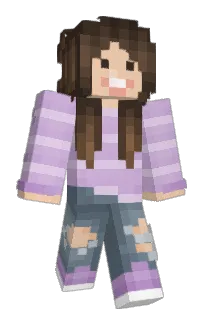 Front of GudBean's skin