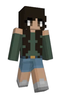Front of Spaydim's skin
