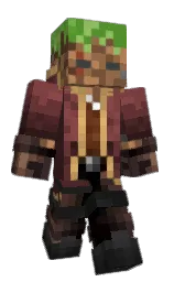 Its_Grass's Minecraft skin wearing the 15th Anniversary cape