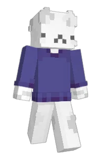 Front of Glostys's skin