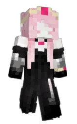 thunder and cod gray Minecraft skin — Slim model