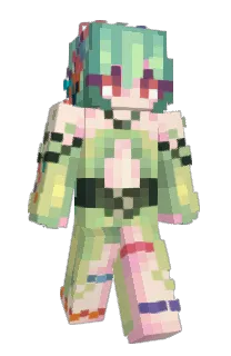 Front of Minecraft skin