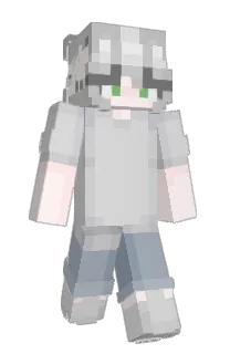 Front of grasior's skin