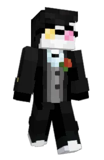 Front of SpamtonEX's skin