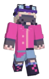 black and martinique Minecraft skin — Classic model — first worn by Fim0_0