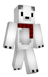 FZTDK's Minecraft skin wearing the Pan cape