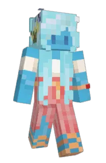 Front of CuteKaiju's skin