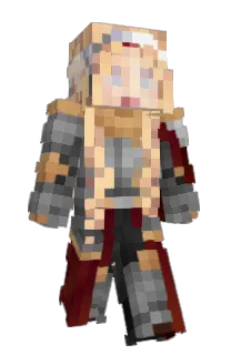Front of PeakDown's skin