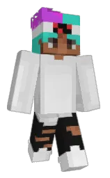 _JanekW2's Minecraft skin wearing the Aurora cape