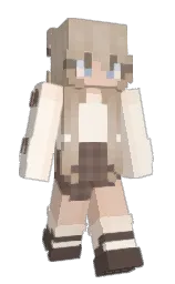 Slim Minecraft skin