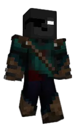 cod gray and cinder Minecraft skin — Classic model — first worn by Spid3rDMC