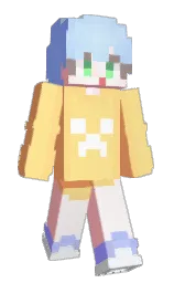 Slim Minecraft skin
