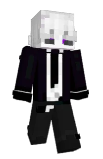 Front of Adicodo's skin