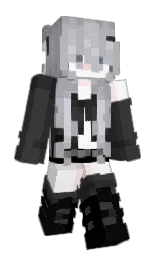 lololol67smartie's Minecraft skin wearing the Aurora cape