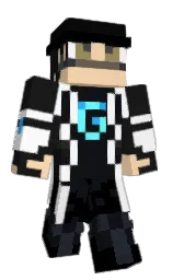 woodsmoke and peach yellow Minecraft skin — Classic model — first worn by Gilmess