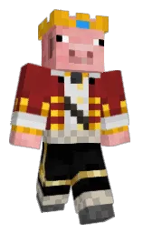 milano red and old brick Minecraft skin — Classic model — first worn by sleepypiglord