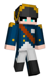 Front of Niepiesek's skin