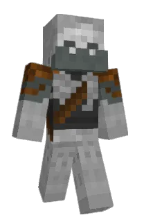 Front of Mazianek's skin