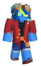 dodger blue and viking Minecraft skin — Classic model — first worn by Esgua