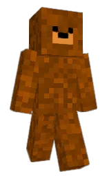 brown and cinnamon Minecraft skin — Classic model