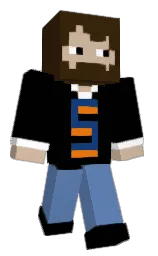 PotatoOswald's Minecraft skin wearing the Migrator cape