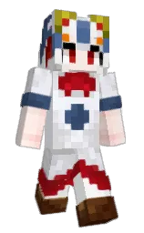 LdKST's Minecraft skin wearing the 15th Anniversary cape