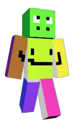 white and cod gray Minecraft skin — Classic model