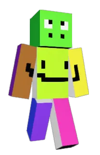 Front of Minecraft skin